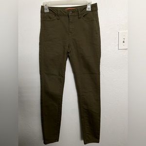 👖 Military Green skinny jeans with pockets from Rainbow, size 1.